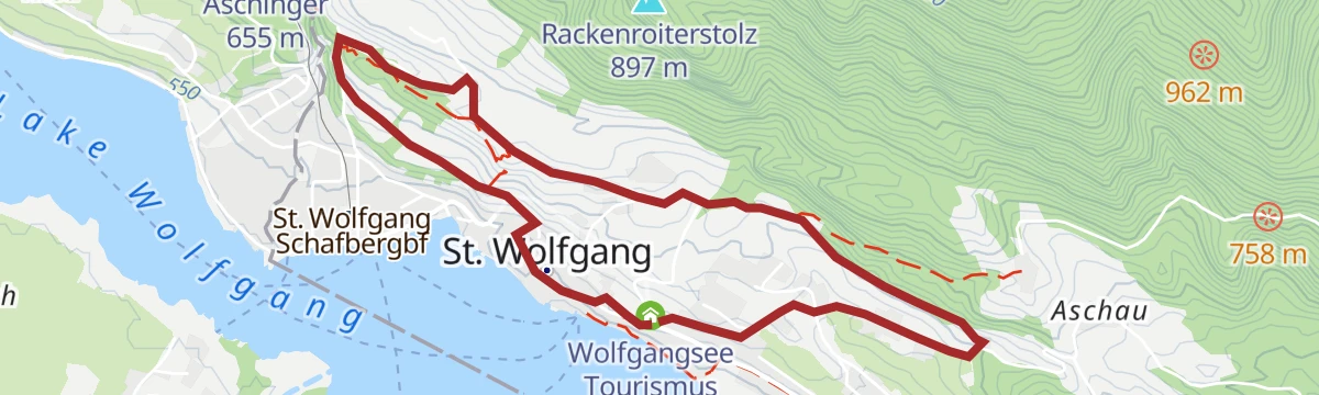 Route map: Aussichts-Runde